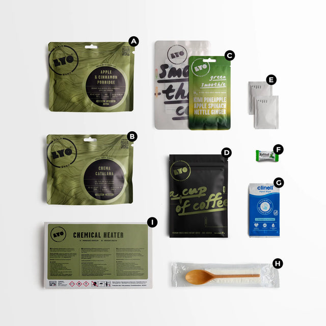 Pack du matin – sans viande