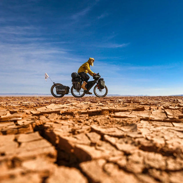 Gobi Desert. By bike. In winter. Solo.