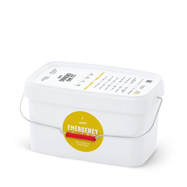 Emergency food kit - cheese